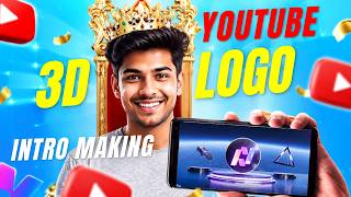 Create a 3D YouTube Logo Intro Animation in Blender | Cinematic Logo Reveal Tutorial