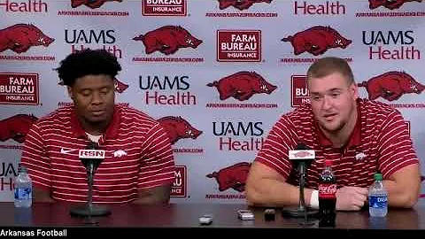 Arkansas' strongest players, DT Terry Hampton and ...