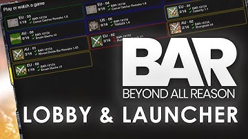 How to use the Lobby & Launcher - Beyond All Reason