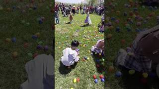 helicopter easter egg drop #happyeaster #eastersunday #shorts