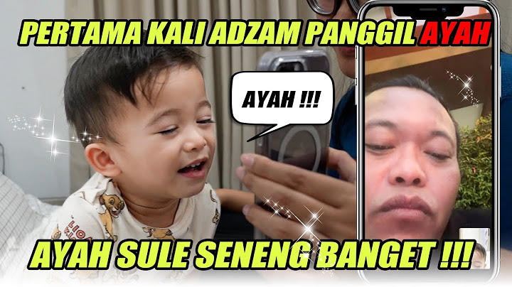 LANGSUNG VIDEO CALL AYAH SULE, ADZAM UDAH PINTER NGOMONG!!