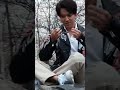 Dimash on the roof of his car in Prague