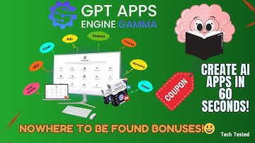 GPT Apps Engine Gamma™ Review – No-Code AI App Builder in 1 Minute?! 🤯