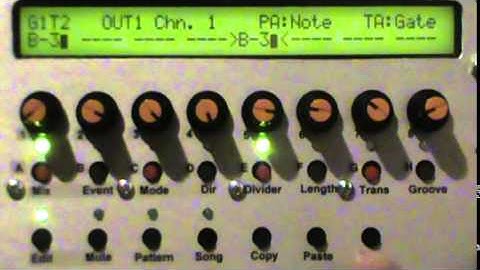 MIDIBox Sequencer V4 - Part 2 - Note Track Basics