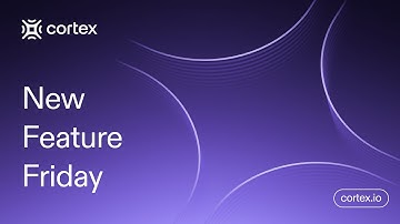 New Feature Friday: Cortex + Datadog Integration | Real-Time Observability Meets Service Context