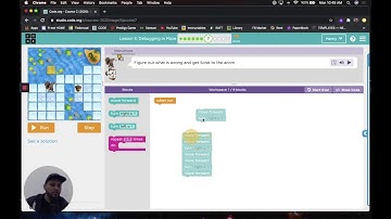 Programming with Mr. Manny | Course C - Debugging in Maze using CODE.ORG