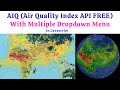 Air Quality Index Api Free In Javascript By NonTechBg |