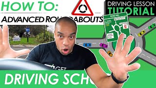 Large Roundabouts  Busy MultiLane Roundabout Tips | Driving Tutorial | Updated 2023