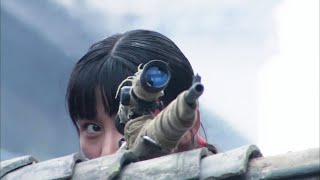 Genius Sharpshooter! Girl touched gun for the first time, will be able to shot Japanese army head!