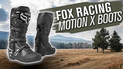 Fox Racing Motion X Off-Road Motorcycle Boots