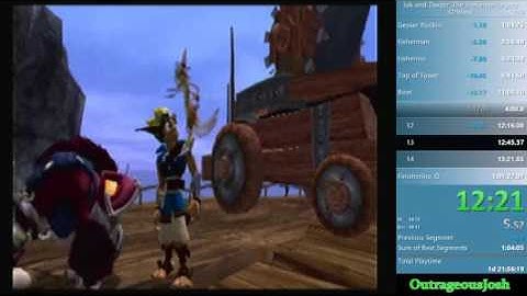 Jak and Daxter Orbless Speedrun in 1:06:43!!!!!!!!!!