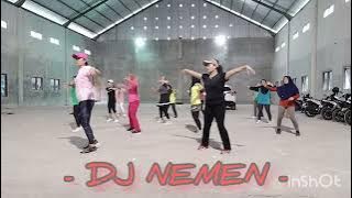 senam kreasi/DJ Nemen/gerakan mudah diikuti