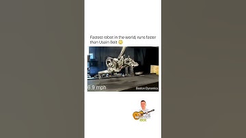 Fastest Robot in World runs faster than Usain Bolt?!