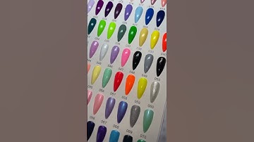 What’s your color? 💅🤔 -Gel Nail Polish Swatches! #shorts #nails #new #colors #fyp #reels #fypシ