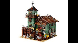 Lego Old Fishing Store Timelapse