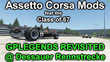 Assetto Corsa Mods Battle - GPLegends Revisited at Dessauer Rennstrecke