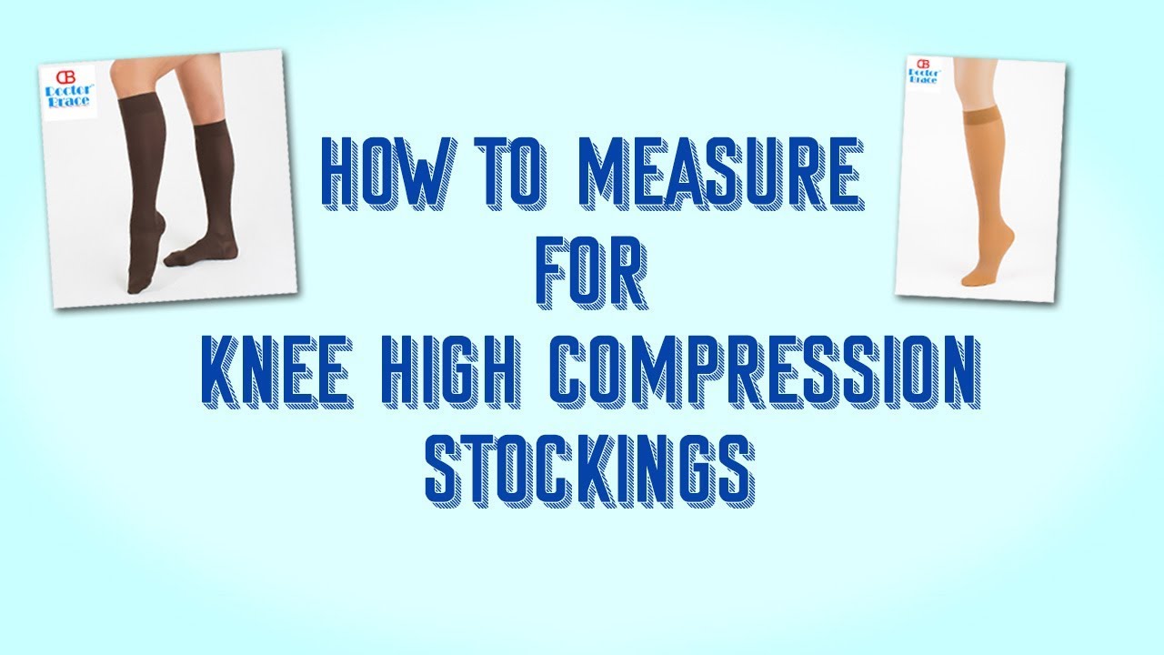 How Do You Determine Compression Sock Size