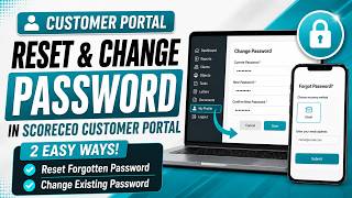 Reset or Change Your ScoreCEO Customer Portal Password | Step-by-Step Tutorial