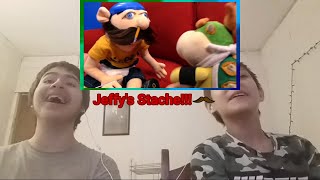 Jeffy's Stache!!! | SML Movie: Jeffy's Puberty (Reaction)