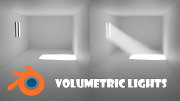 Blender VOLUMETRIC LIGHTS