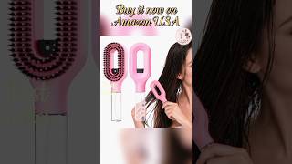 Spray Hair Brush with Fine Continuous Mist for Frizz & Static Control.. ✨🇺🇲