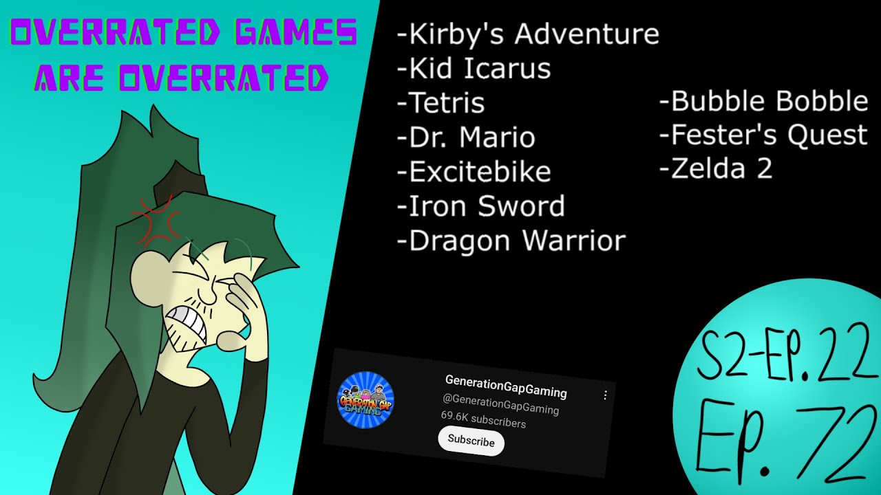 Overrated Games Are Overrated YouTube