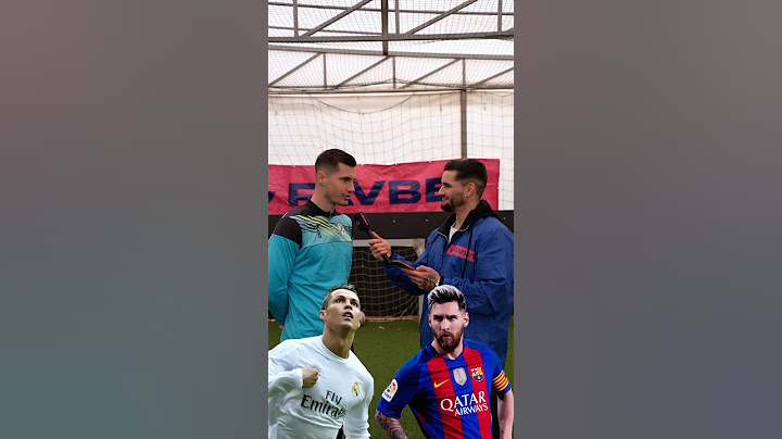 CR7 ili MESSI sta kaze Amer Gojak? 👀🔥 #cristiano #messi #modric #iniesta #football #nogomet #hns