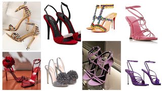 Beautiful fancy heels Stylish designs aides new style 2024 #heels #sandel #heelsandals