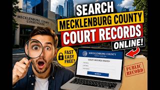 How to search Mecklenburg County court records online