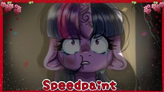 【 Speedpaint 】MLP - Scissor Twilight's [Gore]