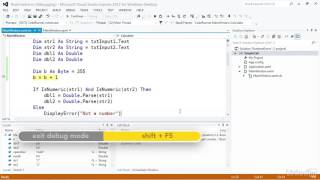 5 2 Common runtime erors : Visual Basic Essential Training