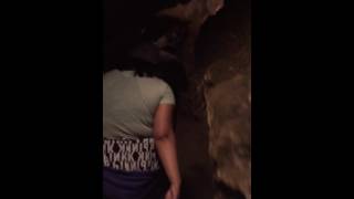 Walking through Marianna Caverns