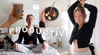 7am Productive Day In My Life! Morning Routine + Healthy Habits!