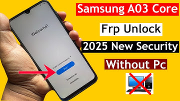 Samsung A03 Core Frp Bypass Without Pc | Samsung a03 core Frp Unlock 2025