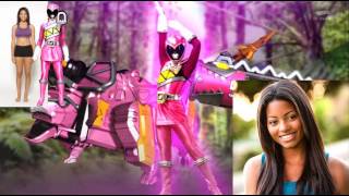 Camille Hyde First African American Pink Ranger on Power Rangers Dino Change