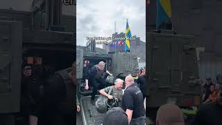 Bruce Dickinson enters in style at Sweden Rock 2026