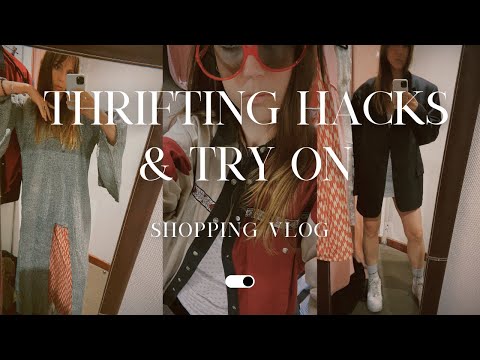 THRIFTING HUGO BOSS and MORE VINTAGE CLOTHING - Trip To The Thrift #thrift