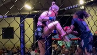 Anna Crutchfield Vs. Jakeya Keglar - Highlights - 2022.10.15 - Amateur Flyweight Title Bout