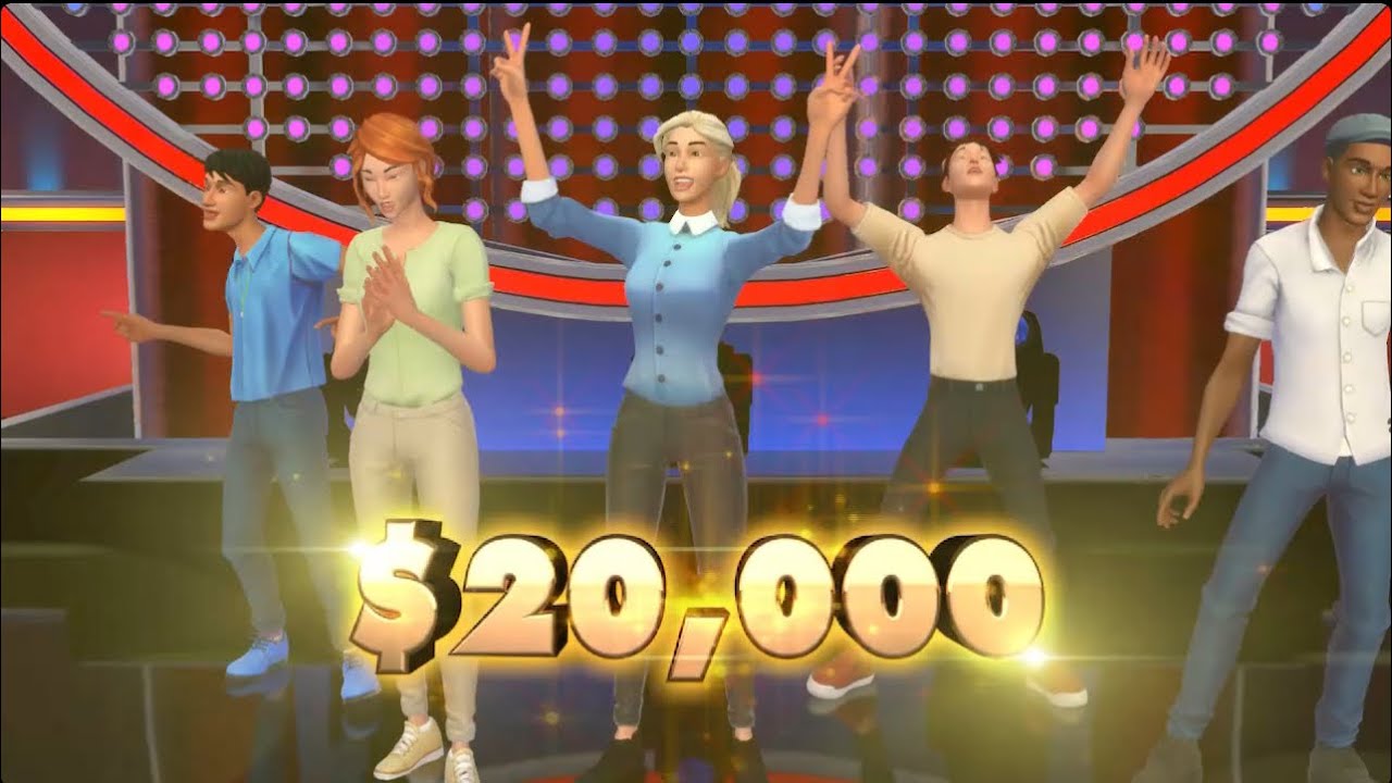 Me winning another $20,000 on Family Feud!!