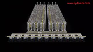 Ecommerce Solution Goods to Person Shuttle Racking Systems
