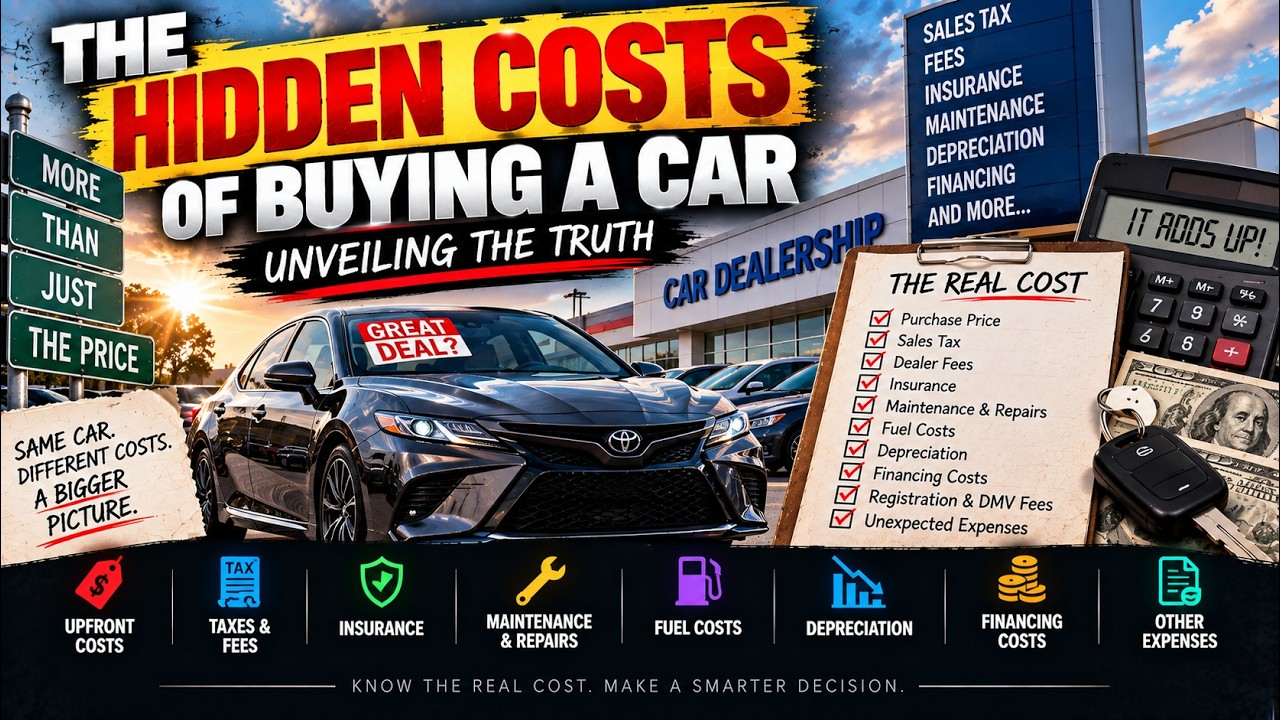 The Hidden Costs of Buying a Car: Unveiling the Truth - YouTube