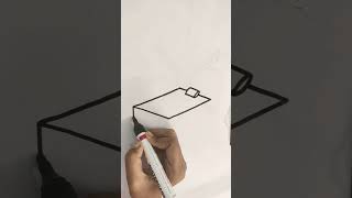 how to draw a bed #shorts#youtubevideo#drawing