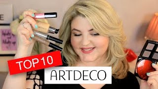 ТОП 10 продуктов ARTDECO + Макияж СТРЕЛКИ для нависшего века  / Диана Суворова - Видео от Diana Suvorova