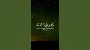 تلاوة تطهر قلبك 🌿 قرآن حالات واتس 🌿 من سورة لقمان