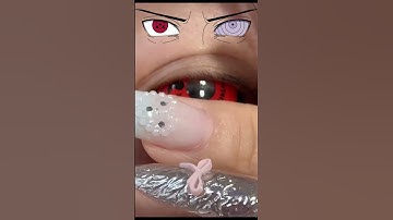 The Third Kyubi Eye of the Naruto Ninja Technique #lenses #naruto