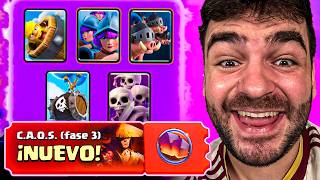 CAOS FASE 3 es la mayor LOCURA que vi en Clash Royale!😱