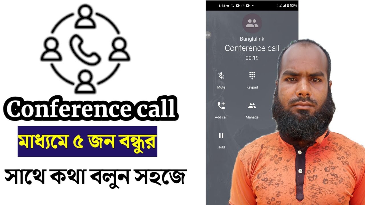 How to make a conference call with Android mobile | 2022 - YouTube