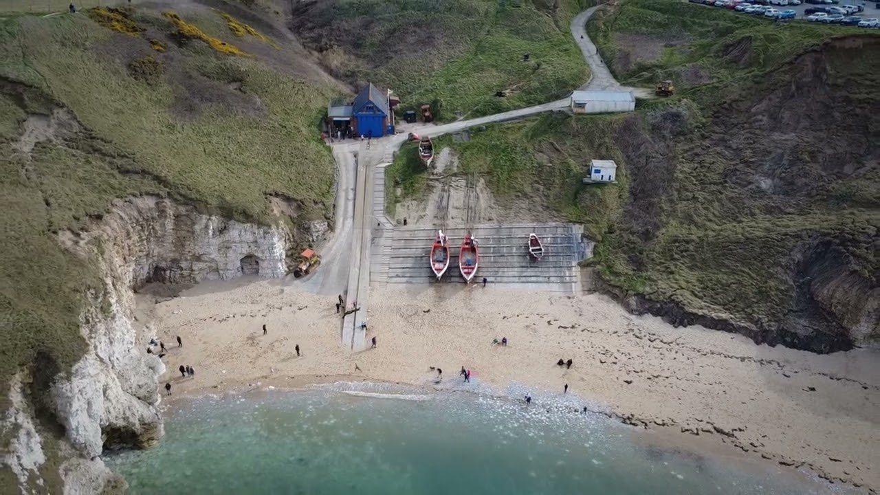 Stunning Drone Footage of North & South Landing at Flamborough | Aerial Views of the Coastline