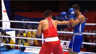Quarterfinals (81kg)  NURDAULETOV Bekzad (KAZ) vs MALKAN Bayram (TUR) /AIBA World 2019
