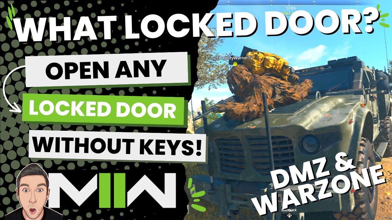 Open Any Locked Door in DMZ/Warzone Glitch! Call of Durt Modern